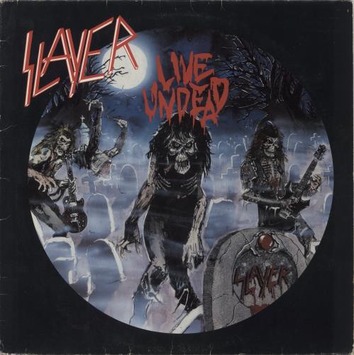 Slayer Live Undead vinyl LP album (LP record) Dutch SLALPLI887078
