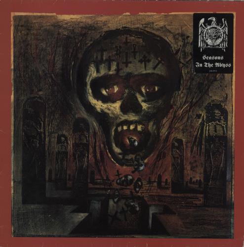 Slayer Seasons In The Abyss - VG vinyl LP album (LP record) UK SLALPSE626997