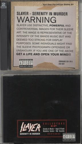 Slayer Serenity In Murder 2-CD single set (Double CD single) UK SLA2SSE178820