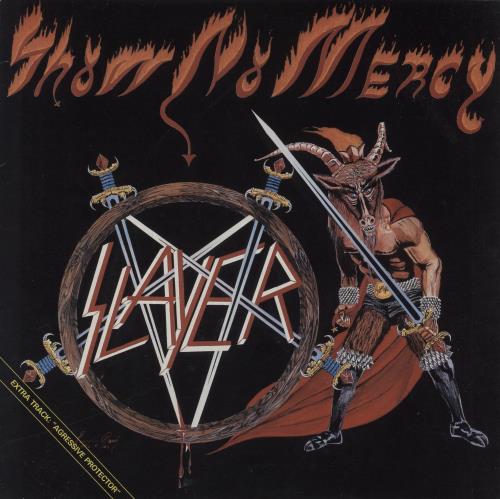 Slayer Show No Mercy - EX vinyl LP album (LP record) Dutch SLALPSH391542