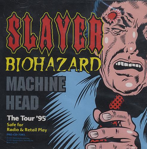 Slayer The Tour '95 CD album (CDLP) US SLACDTH58061