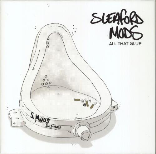 Sleaford Mods All That Glue - Black Vinyl 2-LP vinyl record set (Double LP Album) UK Y2O2LAL833227