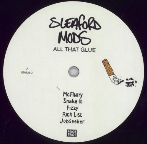 Sleaford Mods All That Glue - Black Vinyl 2-LP vinyl record set (Double LP Album) UK Y2O2LAL833227