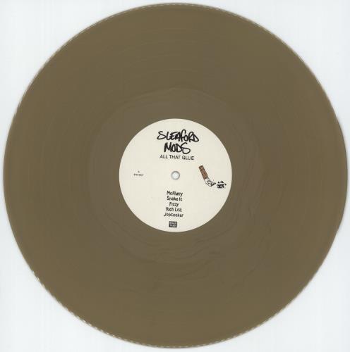 Sleaford Mods All That Glue - Gold vinyl 2-LP vinyl record set (Double LP Album) UK Y2O2LAL872484