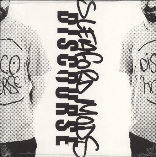 Sleaford Mods Discource - Orange vinyl 7" vinyl single (7 inch record / 45) UK Y2O07DI771949