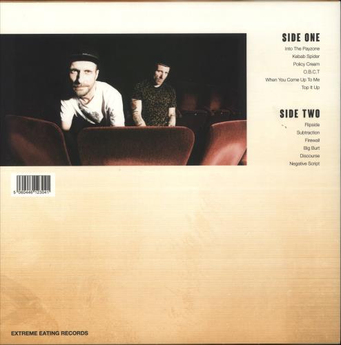 Sleaford Mods Eton Alive - Blue Vinyl - Autographed vinyl LP album (LP record) UK Y2OLPET865957