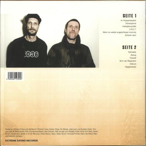 Sleaford Mods Eton Alive: German Edition - Shrink vinyl LP album (LP record) German Y2OLPET728552