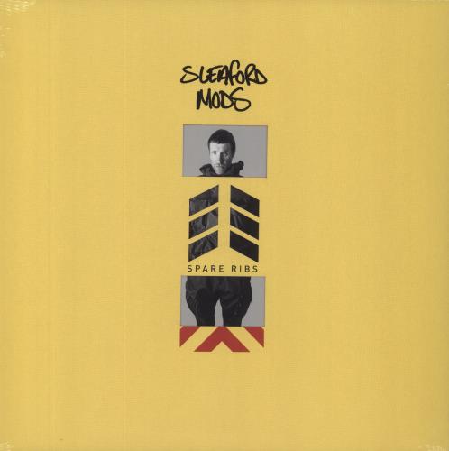 Sleaford Mods Spare Ribs - Orange Vinyl - Sealed vinyl LP album (LP record) UK Y2OLPSP810765