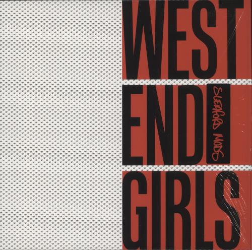 Sleaford Mods West End Girls + Opened Shrinkwrap 12" vinyl single (12 inch record / Maxi-single) UK Y2O12WE871933