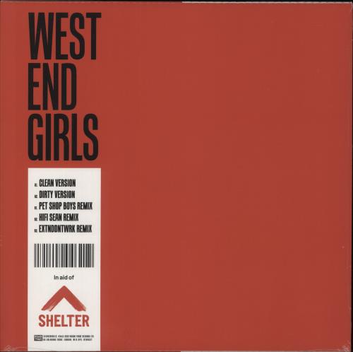 Sleaford Mods West End Girls + Opened Shrinkwrap 12" vinyl single (12 inch record / Maxi-single) UK Y2O12WE871933