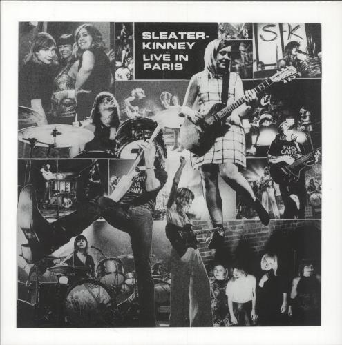 Sleater-Kinney Live In Paris vinyl LP album (LP record) US S1KLPLI748407