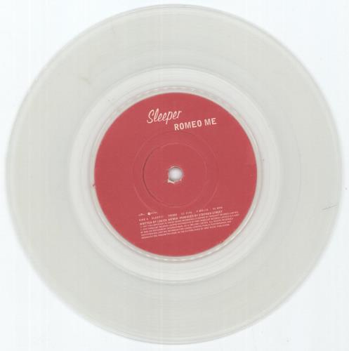 Sleeper Romeo Me - Clear Vinyl 7" vinyl single (7 inch record / 45) UK SLP07RO483266