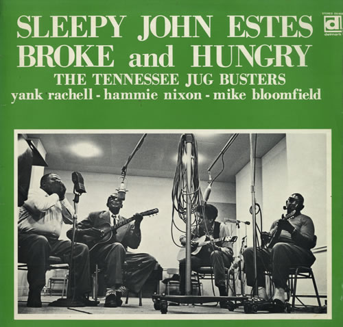 Sleepy John Estes Broke And Hungry vinyl LP album (LP record) UK U5XLPBR562867