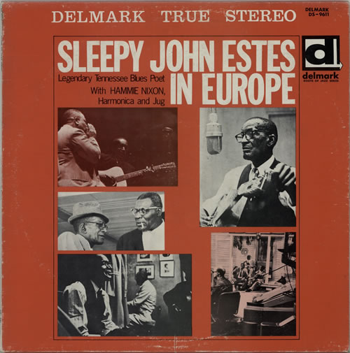 Sleepy John Estes In Europe - Sample vinyl LP album (LP record) US U5XLPIN607545