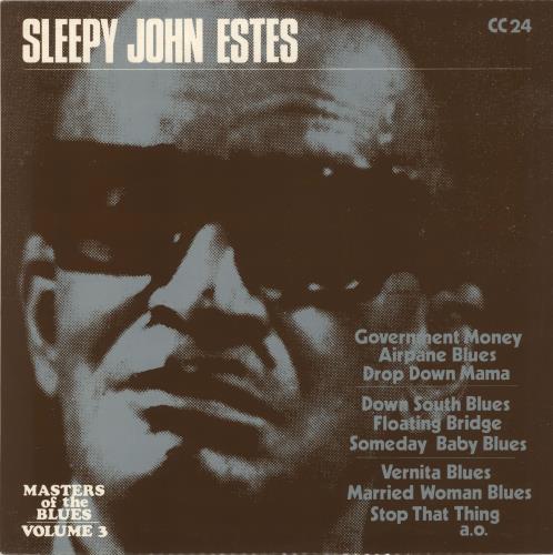 Sleepy John Estes Sleepy John Estes vinyl LP album (LP record) Danish U5XLPSL706164