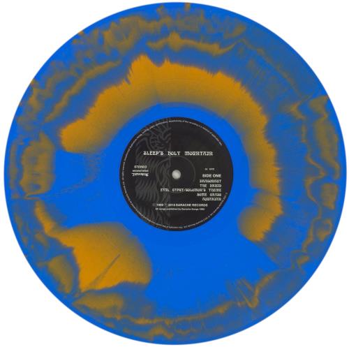 Sleep Sleep's Holy Mountain - Blue and Orange Swirl Vinyl vinyl LP album (LP record) UK XLELPSL866717