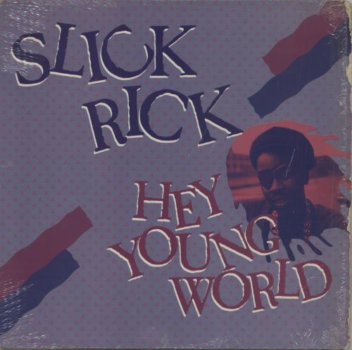 Slick Rick Hey Young World 12" vinyl single (12 inch record / Maxi-single) US X8X12HE671586