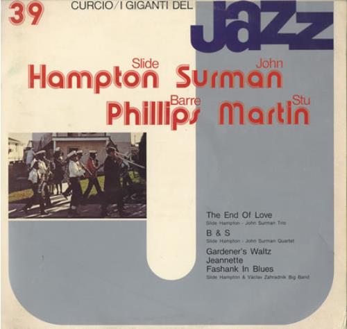 Slide Hampton I Giganti Del Jazz #39 vinyl LP album (LP record) Italian S^HLPIG403248