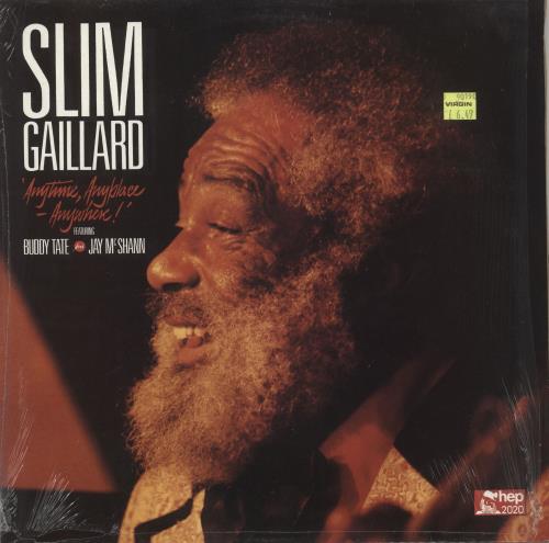 Slim Gaillard Anytime, Anyplace, Anywhere! vinyl LP album (LP record) UK SG1LPAN730079