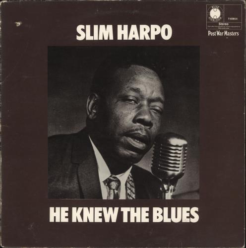 Slim Harpo He Knew The Blues vinyl LP album (LP record) UK SXOLPHE642852
