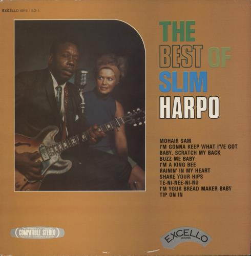Slim Harpo The Best Of Slim Harpo vinyl LP album (LP record) US SXOLPTH890294