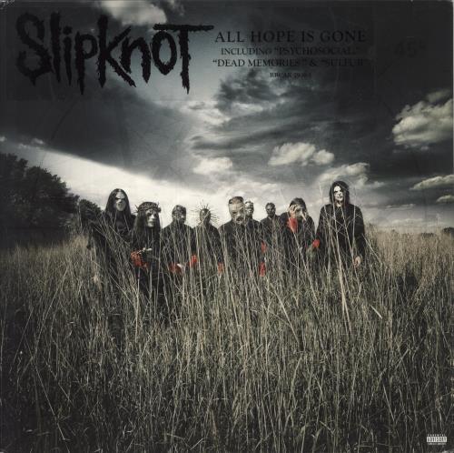Slipknot All Hope Is Gone 2-LP vinyl record set (Double LP Album) German PKT2LAL876866