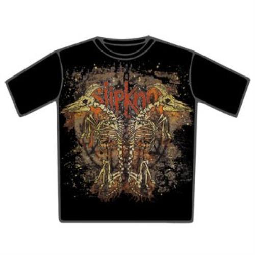 Slipknot Double Goat Skeleton [Medium] t-shirt UK PKTTSDO424969