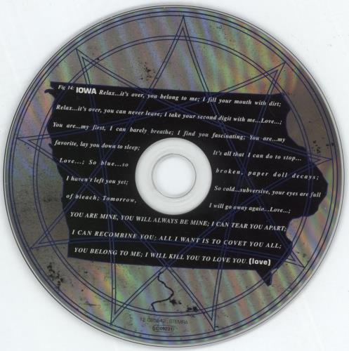 Slipknot Iowa CD album (CDLP) German PKTCDIO330724