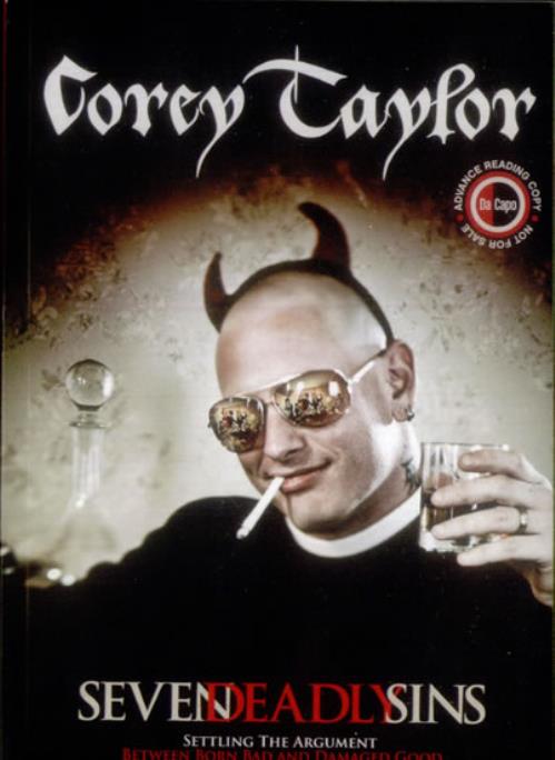 Slipknot Seven Deadly Sins - Uncorrected Proof book US PKTBKSE547400