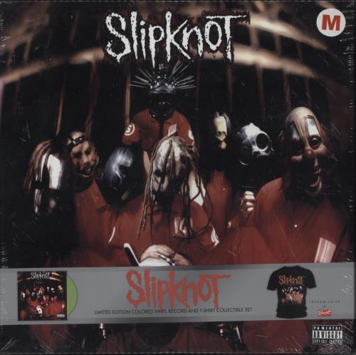 Slipknot Slipknot - Green vinyl + T-Shirt - Sealed Vinyl Box Set US PKTVXSL869944