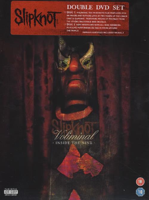 Slipknot Voliminal: Inside The Nine DVD UK PKTDDVO382126