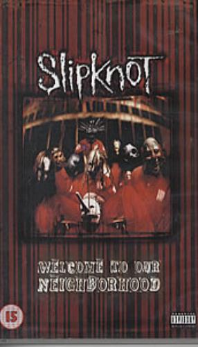 Slipknot Welcome To Our Neighborhood video (VHS or PAL or NTSC) UK PKTVIWE179357