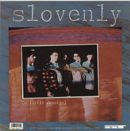 Slovenly Riposte vinyl LP album (LP record) US 68OLPRI891869