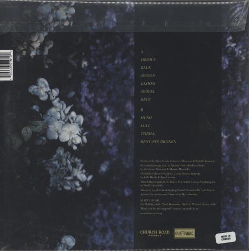 Slow Crush Hush - Clear With Orchid & Canary Yellow Splatter Vinyl vinyl LP album (LP record) UK 5L7LPHU880562