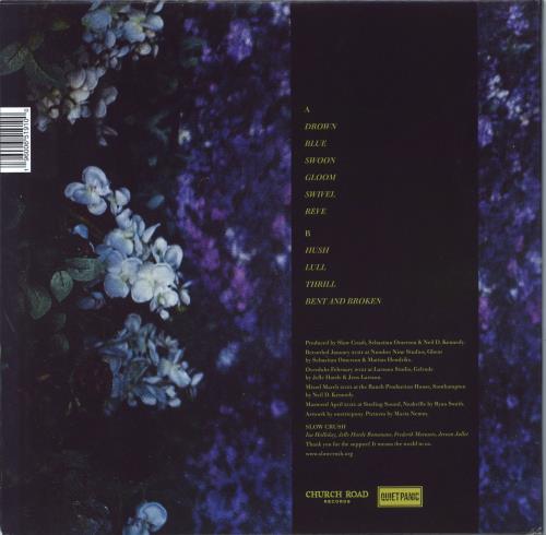 Slow Crush Hush - Grape with Splatter Vinyl vinyl LP album (LP record) UK 5L7LPHU799457