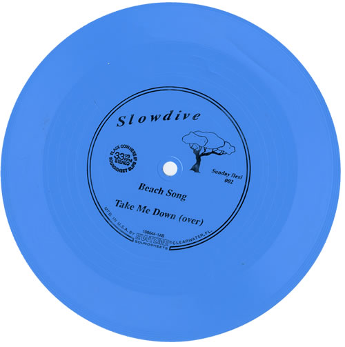 Slowdive Beach Song - Flexidisc 7" vinyl single (7 inch record / 45) UK SLO07BE565213