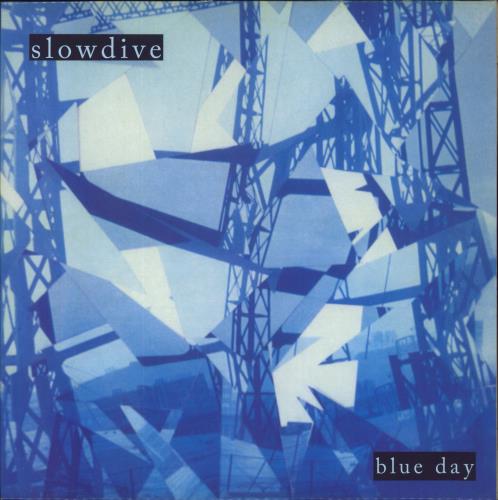 Slowdive Blue Day - RSD15 - Blue Vinyl + Numbered vinyl LP album (LP record) UK SLOLPBL787825