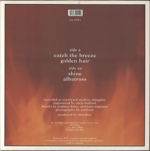 Slowdive Holding Our Breath - EX 12" vinyl single (12 inch record / Maxi-single) UK SLO12HO575414