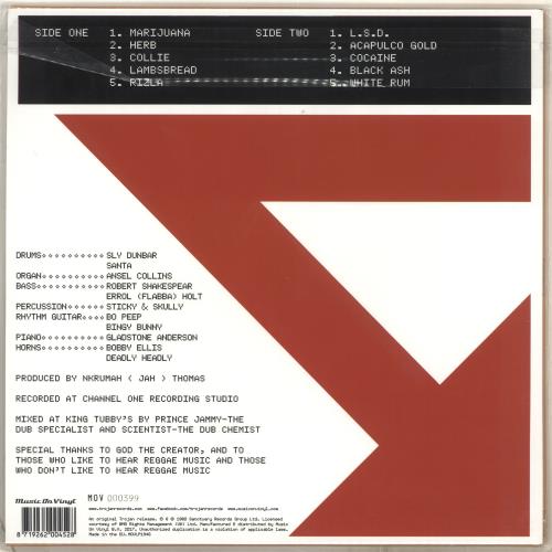 Sly & Robbie Black Ash Dub - 180gm Orange Vinyl vinyl LP album (LP record) Dutch S&RLPBL714283