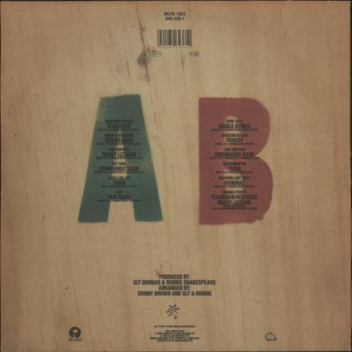 Sly & Robbie Sly & Robbie Present... DJ Riot vinyl LP album (LP record) German S&RLPSL709868