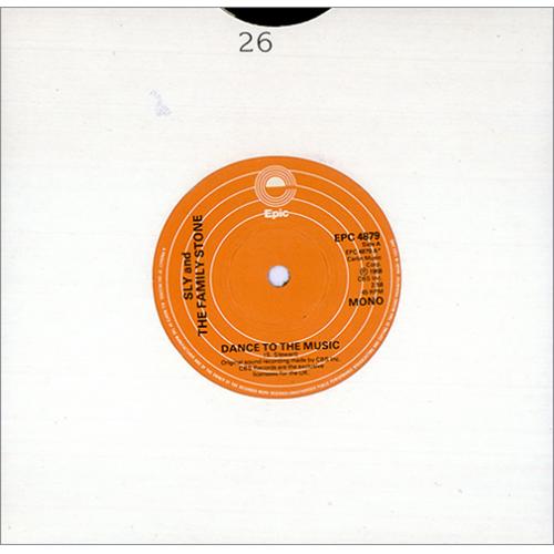 Sly & The Family Stone Dance To The Music 7" vinyl single (7 inch record / 45) UK SFS07DA420439