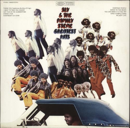 Sly & The Family Stone Greatest Hits vinyl LP album (LP record) UK SFSLPGR876623