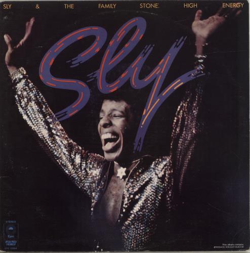 Sly & The Family Stone High Energy 2-LP vinyl record set (Double LP Album) UK SFS2LHI690318