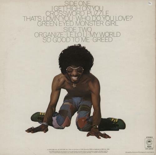 Sly & The Family Stone High On You vinyl LP album (LP record) UK SFSLPHI755504