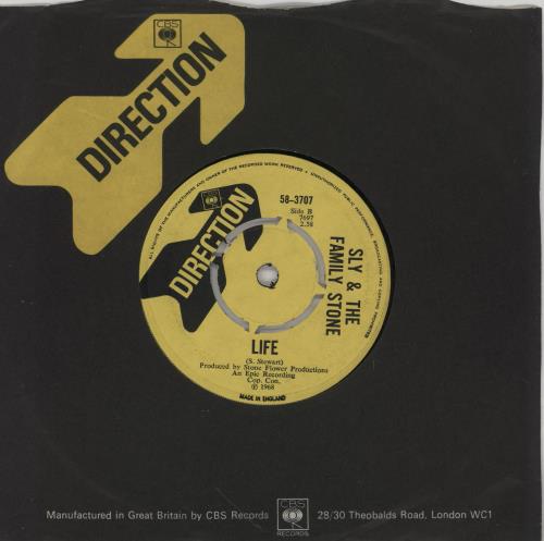 Sly & The Family Stone M'Lady 7" vinyl single (7 inch record / 45) UK SFS07ML762050