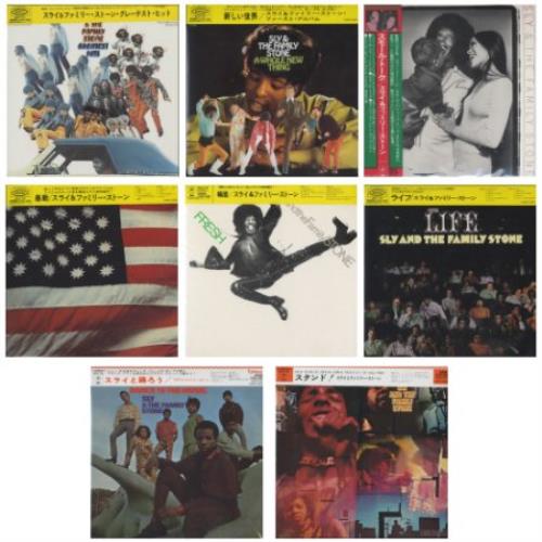 Sly & The Family Stone Paper Sleeve Collection CD album (CDLP) Japanese SFSCDPA410459