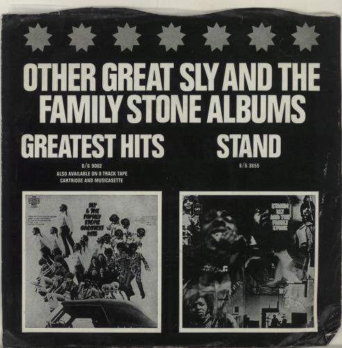Sly & The Family Stone Sly And The Family Stone EP 7" vinyl single (7 inch record / 45) UK SFS07SL683647