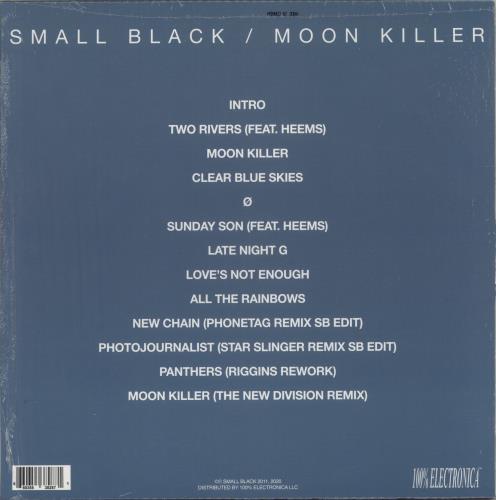 Small Black Moon Killer - Blue Swirl Vinyl - Shrink vinyl LP album (LP record) US U0DLPMO879217