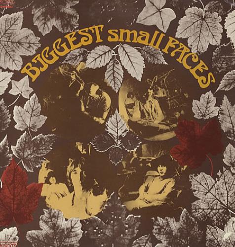 Small Faces Biggest Small Faces vinyl LP album (LP record) Italian SMFLPBI326436