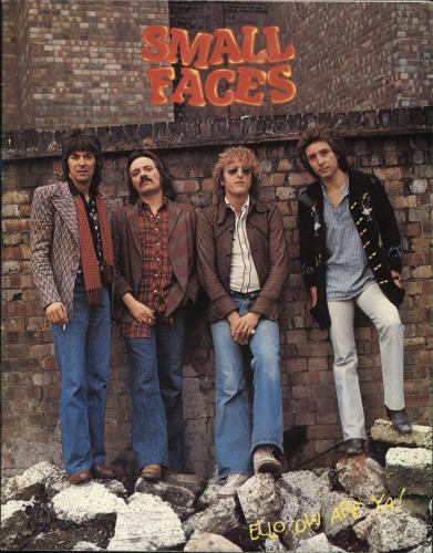 Small Faces Ello Ow Are Ya! + Ticket Stub tour programme UK SMFTREL721641